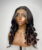 18” Lace Frontal Wig -Small mesh wig cap